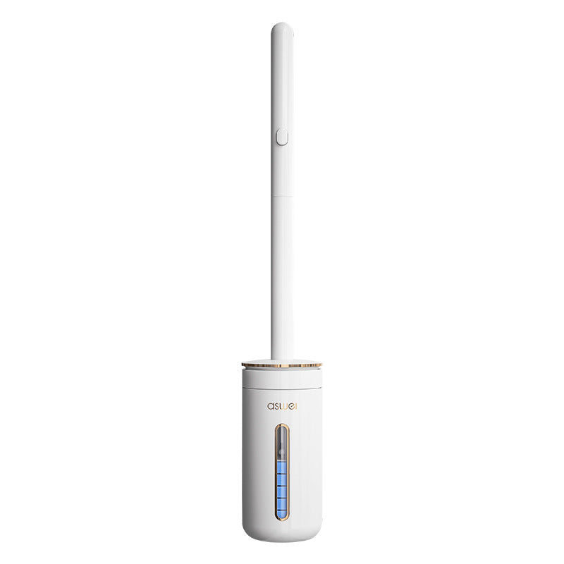 Wall-Mount Toilet Brush with Refill Heads