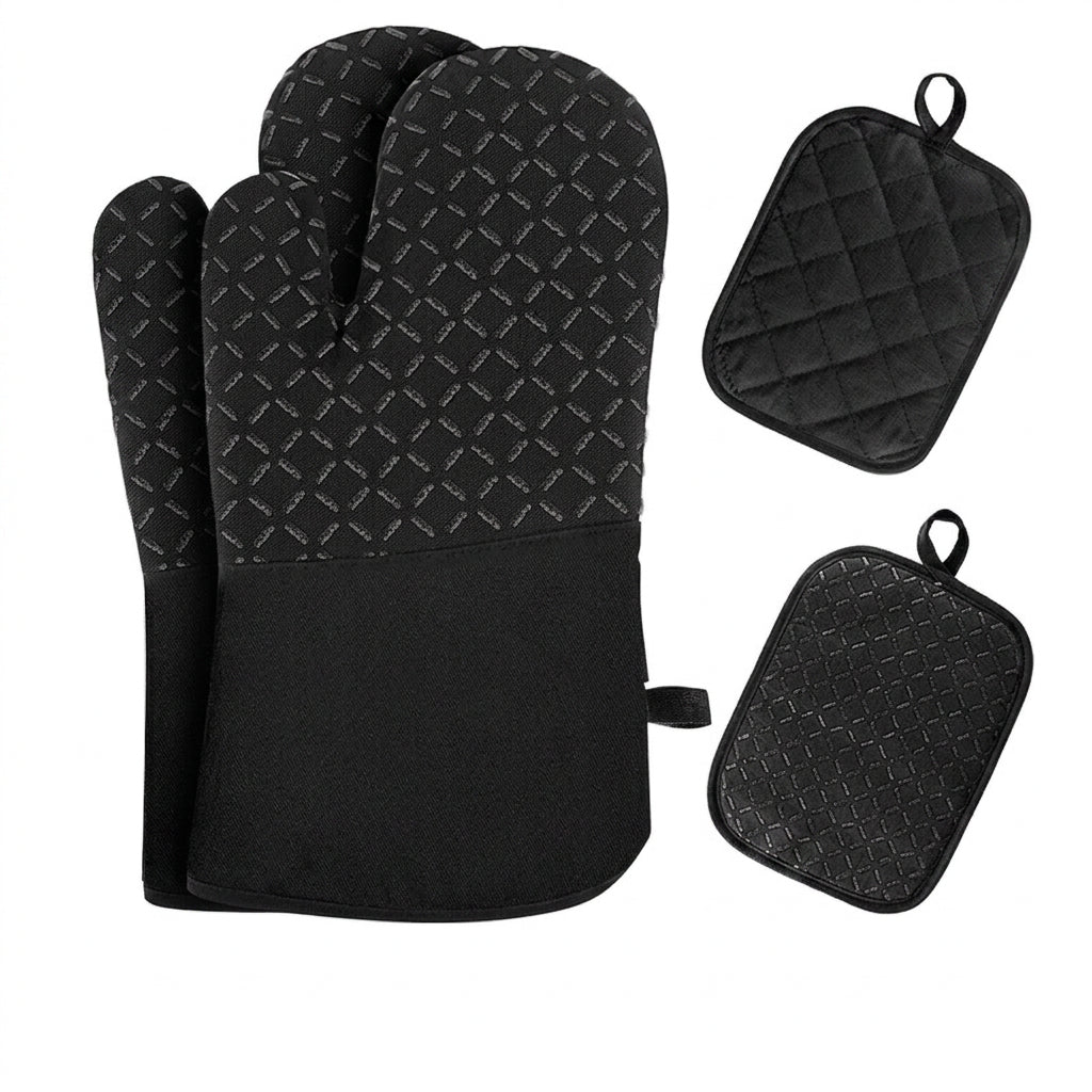 Silicone Heat-Resistant Oven Mitt