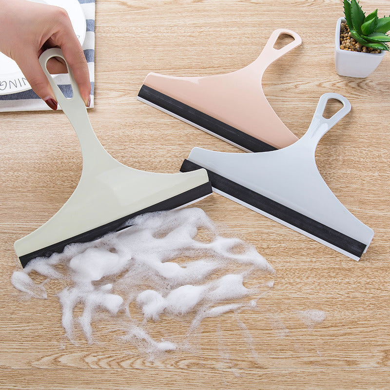 Shower Squeegee with Adhesive Wall Holder