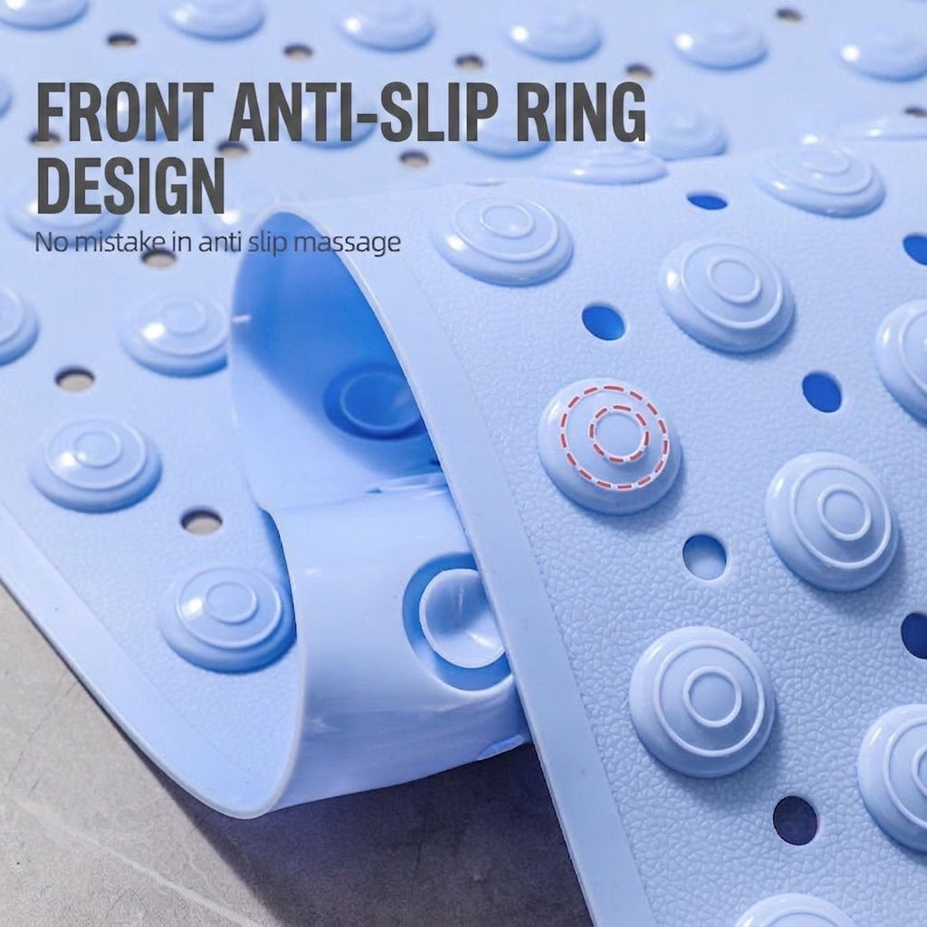 Non-Slip Bath Mat with Suction Cups