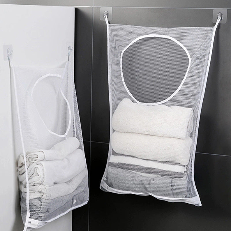 Hanging Laundry Mesh Storage Bag