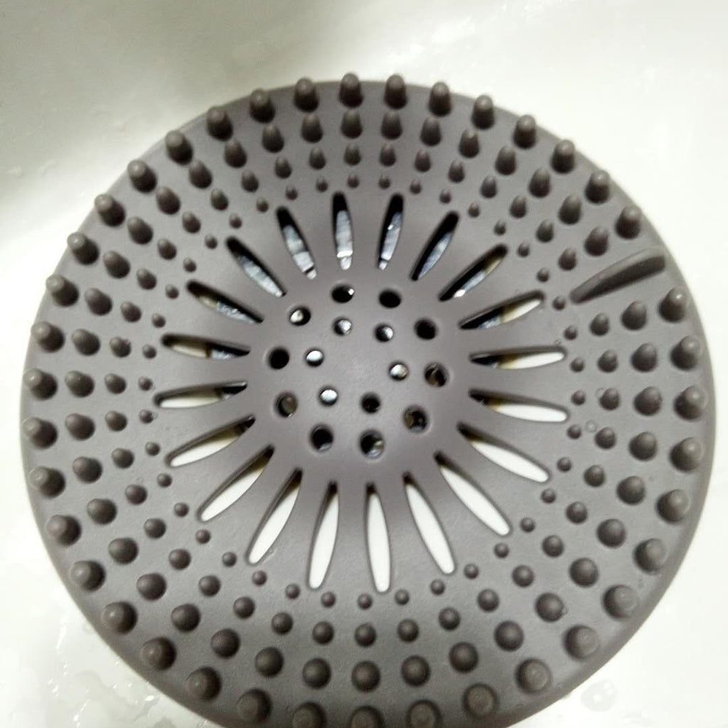 Silicone Sink Drain Hair Catcher Strainer