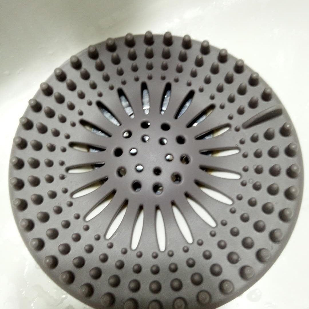 Silicone Sink Drain Hair Catcher Strainer