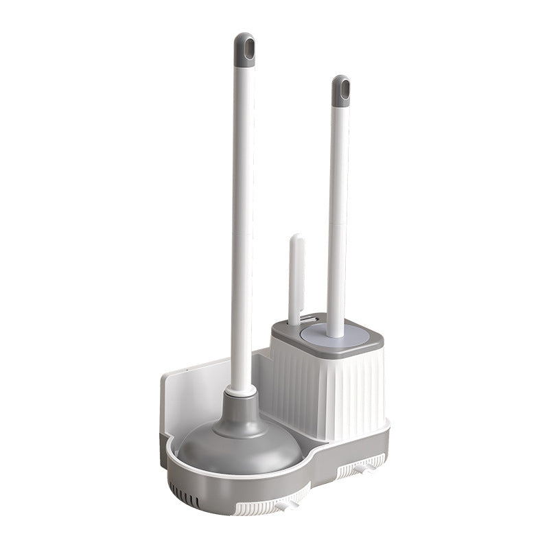 Toilet Brush and Plunger Set