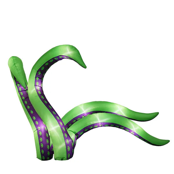 2 Pack Halloween Inflatable Octopus Tentacles Outdoor Decorations, Blow Up
