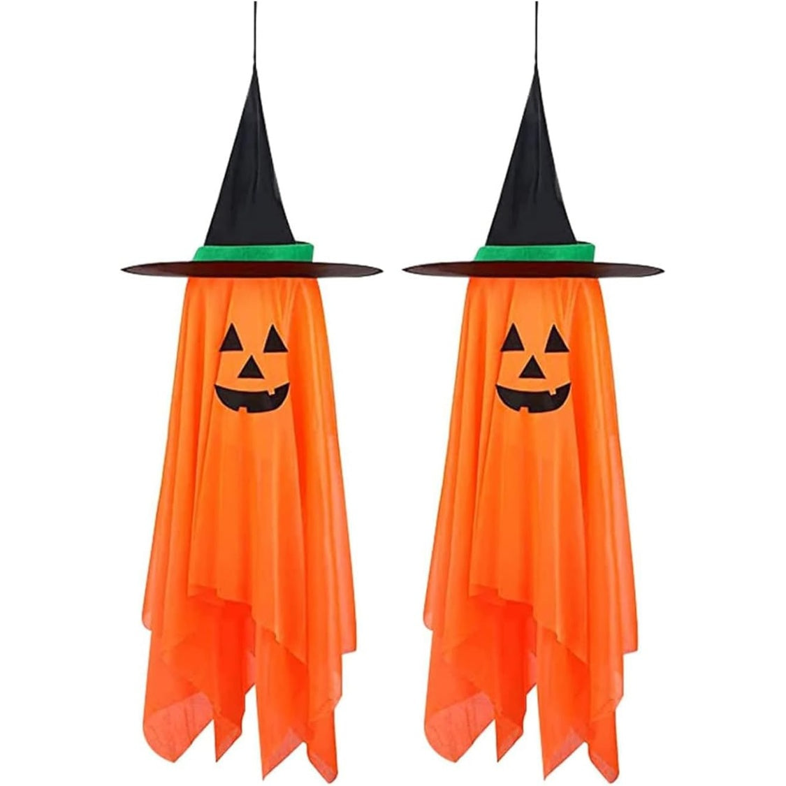 2Pcs Halloween Decorations, Halloween Pumpkin Decorations, Hanging Pumpkin