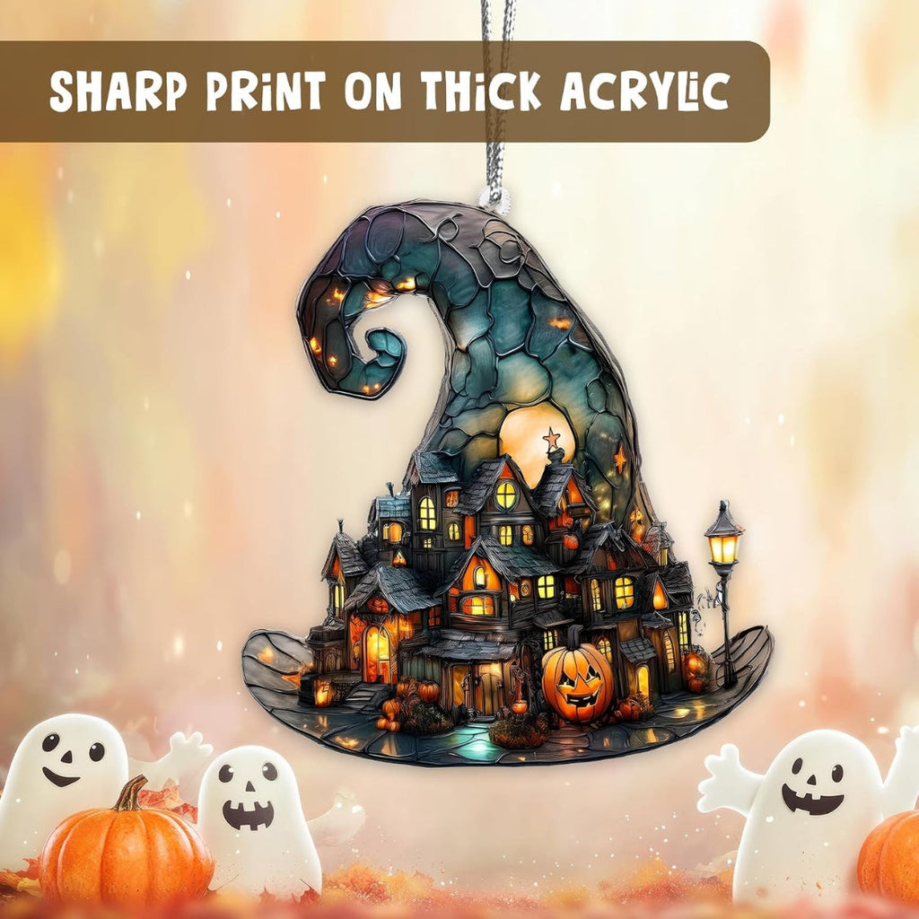 Cute Ghost Ornament Halloween Decor, Cute Ghost Gift For Book Lovers
