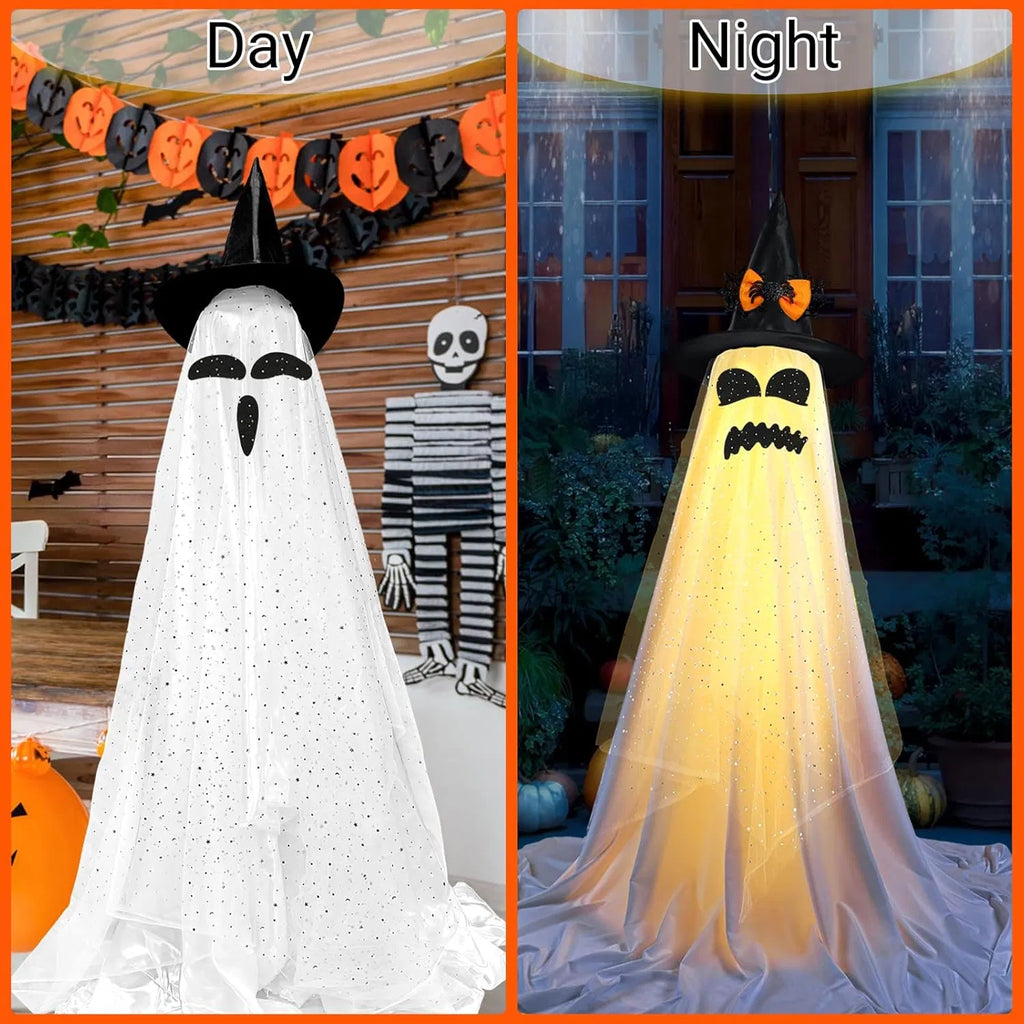 2 Packs Halloween Decorations Outdoor Indoor with Halloween Remote Control